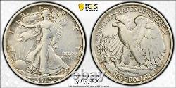 1919-d Walking Liberty Half Dollar 50c Pcgs Xf45 Nice Details Silver (h67)