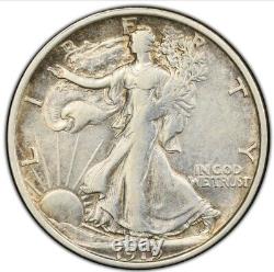 1919-d Walking Liberty Half Dollar 50c Pcgs Xf45 Nice Details Silver (h67)