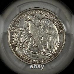 1919-d Walking Liberty Half Dollar 50c Pcgs Xf45 Nice Details Silver (h67)