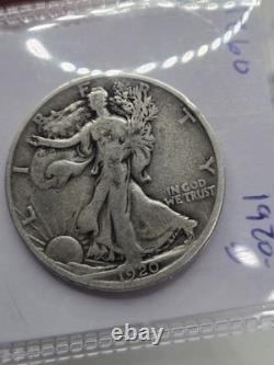 1920-D Denver Mint Silver Walking Liberty Half? 1260? Excellent Coin