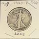 1920-d F/vf Rare Denver Walking Liberty Silver Half Dollar