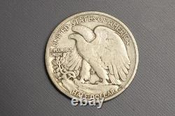 1920-D Liberty Walking Half Dollar Circulated Silver US Coin