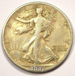 1920-D Walking Liberty Half Dollar 50C Coin Excellent Condition Rare Date