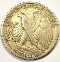 1920-D Walking Liberty Half Dollar 50C Coin Excellent Condition Rare Date