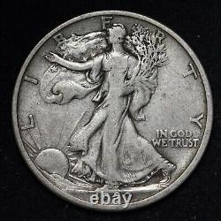 1920-D Walking Liberty Silver Half Dollar CHOICE XF E309 APM