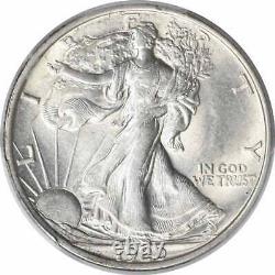1920-P Walking Liberty Half Dollar, MS63, PCGS