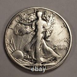 1920-S 50c Walking Liberty Silver Half Dollar VF/XF Semi Key Date SKU-H1999
