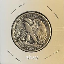 1920-S VF++ Walking Liberty Half Dollar Beautiful