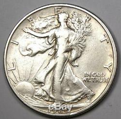 1920-S Walking Liberty Half Dollar 50C Coin VF / XF Details Rare Date Coin