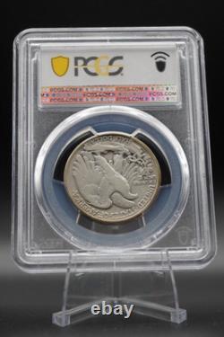 1920-S Walking Liberty Half Dollar PCGS F15 Trueview & Gold Shield