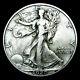 1920-s Walking Liberty Half Dollar Silver Nice Details Cleaned Coin - #xx947