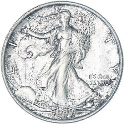 1920 Walking Liberty Half Dollar 90% Silver AU+ Dark Reverse See Pics E804