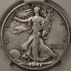 1920 Walking Liberty Half Dollar CAC Grading VF-30