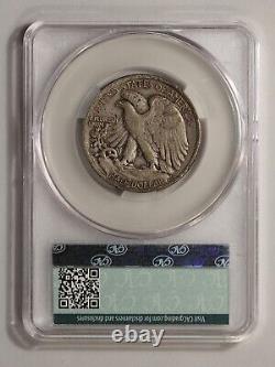 1920 Walking Liberty Half Dollar CAC Grading VF-30