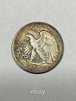 1920 Walking Liberty Half Dollar Super Crusty And Original Xf-au