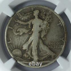 1921 50C Walking Liberty Half Dollar NGC VG8 #