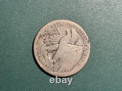 1921-D 50C Walking Liberty Half Dollar