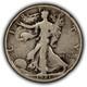 1921-d 50c Walking Liberty Silver Half Dollar Fine Key Date Sku-h3722