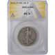1921 D Liberty Walking Half Dollar Ag 3 Anacs Silver 50c Skui17491