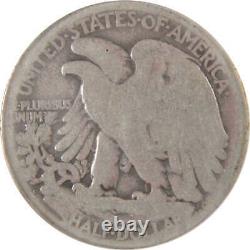 1921 D Liberty Walking Half Dollar AG 3 ANACS Silver 50c SKUI17491