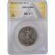 1921 D Liberty Walking Half Dollar Ag 3 Anacs Silver 50c Skui17492