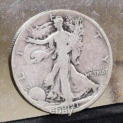 1921-D Liberty Walking Half Dollar Ch VG (#36117)