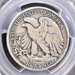 1921-D Liberty Walking Half Dollar PCGS F12 (#46952)