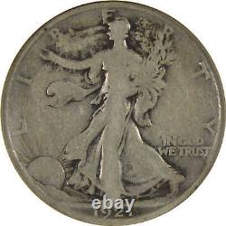 1921 D Liberty Walking Half Dollar VG 8 ANACS 90% Silver 50c SKUI8378