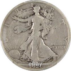 1921 D Liberty Walking Half Dollar VG 8 PCGS 90% Silver 50c SKUI7823