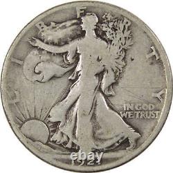 1921 D Liberty Walking Half Dollar VG Very Good 90% Silver SKUI7405