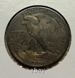 1921-D VG Walking Liberty Half Dollar