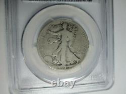 1921-D WALKING LIBERTY Half Dollar PCGS Graded G04 RARE KEY DATE SILVER COIN