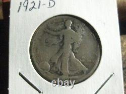 1921-D Walking Liberty Half