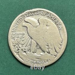 1921 D Walking Liberty Half Dollar KEY DATE