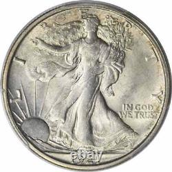1921-D Walking Liberty Half Dollar, MS63, PCGS