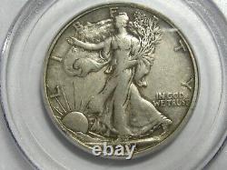 1921-D Walking Liberty Half Dollar PCGS VF30 #9310