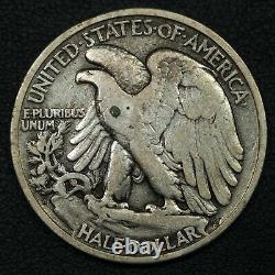 1921 D Walking Liberty Silver Half Dollar