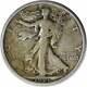 1921-d Walking Liberty Silver Half Dollar Choice F Uncertified