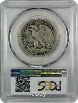 1921-D Walking Liberty Silver Half Dollar Coin PCGS VG-08 CAC