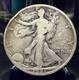 1921-d Walking Liberty Silver Half Dollar Key Date Only 208k Minted Rare