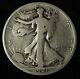 1921-d Walking Liberty Silver Half Dollar Rare Key-date G-vg Good-very Good