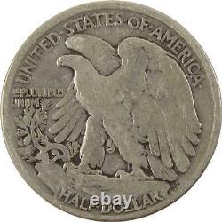 1921 Liberty Walking Half Dollar VG Very Good 90% Silver 50c SKUI8037