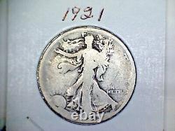1921 Liberty Walking Silver Half Dollar