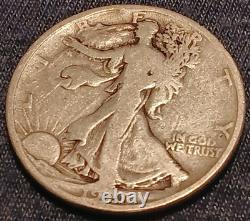 1921-P KEY DATE Walking Liberty Silver Half Dollar