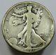 1921-p Silver Rim Dings Walking Liberty Half Dollar 50c Us Coin Item #30131