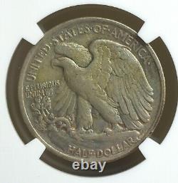 1921-P US Walking Liberty Half Dollar NGC XF 40 VERY NICE COIN