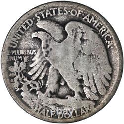 1921 (P) Walking Liberty Half Dollar 90% Silver Good GD+ See Pics F084