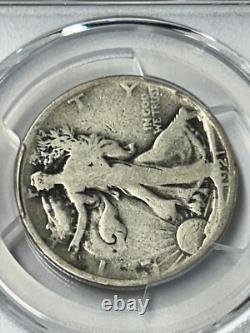 1921 P Walking Liberty Half Dollar PCGS G6 (PCGS Pop 604-Total Mintage 246k)