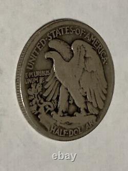 1921 P Walking Liberty Silver Half Dollar