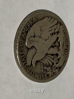 1921 P Walking Liberty Silver Half Dollar